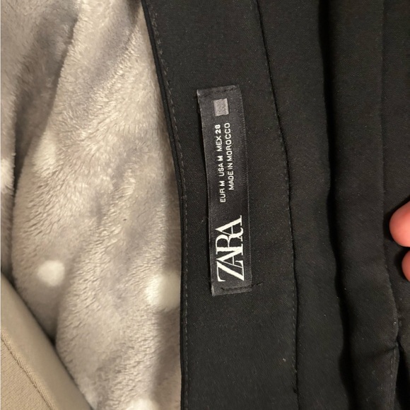 zara  black shorts size medium - Picture 1 of 2